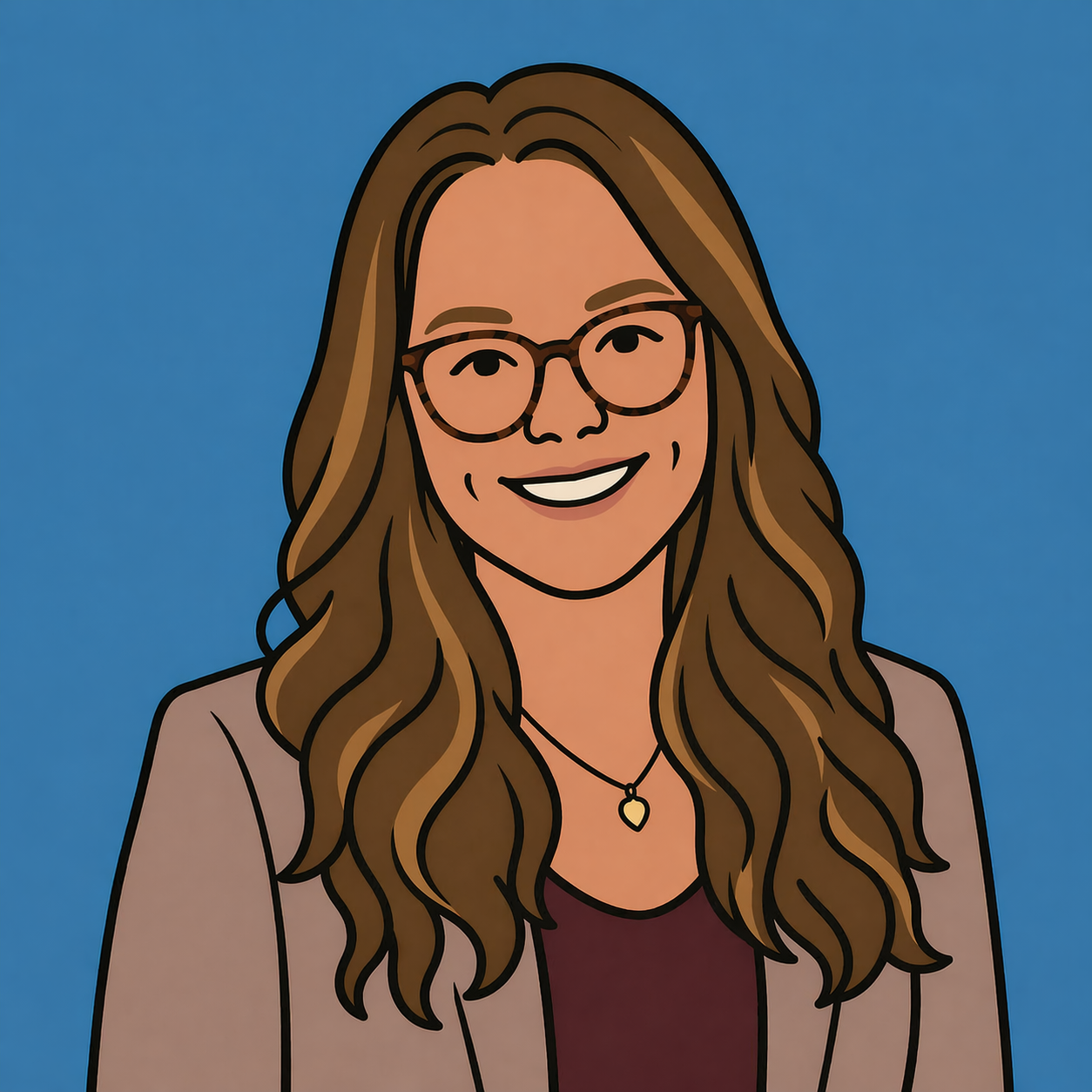 Sarah Brown cartoon profile picture